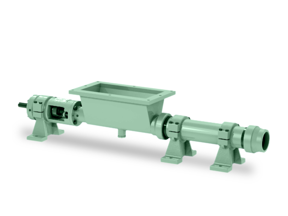 Cast Iron Hsg, Carbon Steel Internals, Chrome-Plated Alloy Steel Rotor, Natural Rubber Elastomers, Packed Seal with Pinned Connections