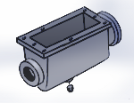 Suction Housing Cast Iron, Hopper Style