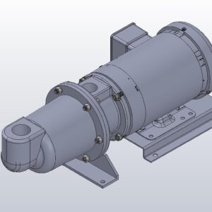 Vertical Cast Iron Hsg, Stainless Steel Internals, Buna Elastomers, Mechanical Seal, Pinned Flex Joint and Connections, 2 HP Motor, 3 Phase TEFC 35L431Y336