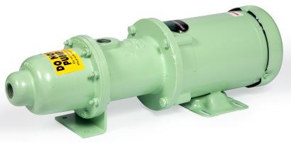 Cast Iron Hsg, Stainless Steel Internals, EPDM Elastomers, Mechanical Seal, Threaded Flex Joint and Connections with Single or 3 Phase Motor of your choice