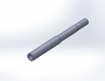 Threaded-Packed Stainless Steel Shaft