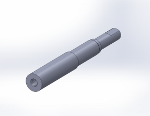 Threaded-Packed Stainless Steel Shaft