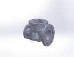 Suction Housing Cast Iron With Cleanouts