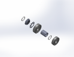 Bearing Kit Includes 1 Each: 29, 30, 33, 58, 59, 61, & 62