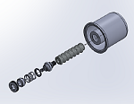 CP Threaded/Buna Nitrite Rebuild Kit:  Consists of 1 Flex Joint, Rotor, Stator, and Abrasive Resistant Mechanical Seal