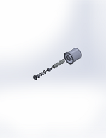 CP Threaded/Buna Nitrite Rebuild Kit:  Consists of 1 Flex Joint, Rotor, Stator, and Abrasive Resistant Mechanical Seal