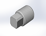1/8″ NPT Drain Plug, 316 Stainless Steel