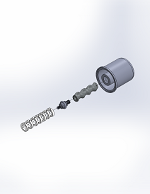 CP Packed/Threaded/Buna Nitrile Rebuild Kit:  Consists of 1 Flex Joint, Rotor, Stator, and Packing Set.
