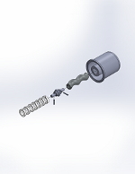 CP Packed/Pinned/Buna Nitrite Rebuild Kit:  Consists of 1 Flex Joint, Rotor, Stator, Packing Set and 2 Roll Pins