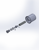 CP Pinned/Buna Nitrile Rebuild Kit:  Consists of 1 Flex Joint, Rotor, Stator, Abrasive Resistant Mechanical Seal and 2 Roll Pins