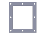 Inspection Plate Gasket EPDM For K  Drive  (115, 175, 345)