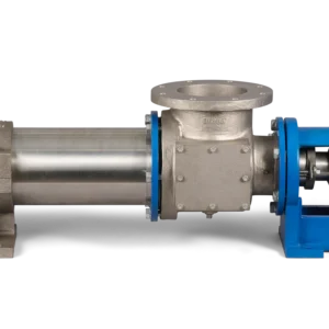 Stainless Hsg, Stainless Steel Internals, Chrome-Plated Stainless Rotor/Shaft, Viton Elastomers, Packed Seal with Gear Joint Connections.