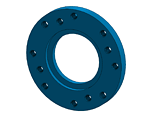 Discharge Flange Stainless Steel for K Drive, K175 (4 & 6 Stage), K345 (2 & 3 Stage), K620 (1 & 2 Stage)