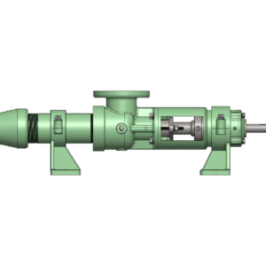 Cast Iron Hsg, Carbon Steel Internals, Chrome-Plated Alloy Steel Rotor, High Nitrile Elastomers, Packed Seal with Pinned Connections