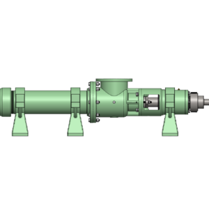 Cast Iron Hsg, Carbon Steel Internals, Chrome-Plated Alloy Steel Rotor, Buna Elastomers, Packed Seal with Pinned Connections