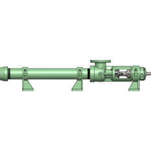 Cast Iron Hsg, Carbon Steel Internals, Chrome-Plated Alloy Steel Rotor, Buna Elastomers, Packed Seal with Pinned Connections