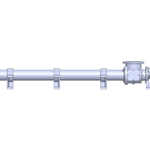 Stainless Hsg, Stainless Steel Internals, Chrome-Plated Stainless/Shaft, Buna Elastomers, Packed Seal with Gear Joint Connections.