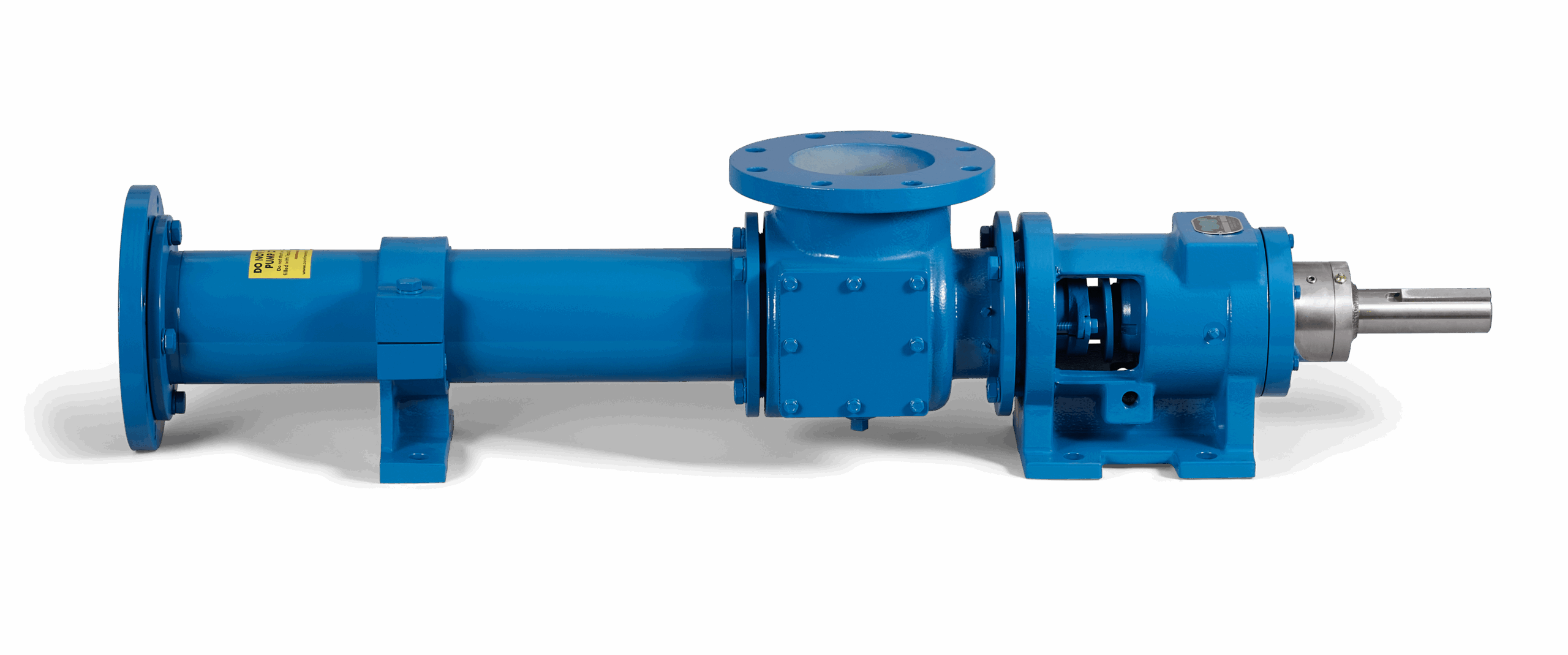 Cast Iron Hsg, Alloy Internals, Chrome-Plated Rotor/Shaft, Natural Rubber Elastomers, Packed Seal with Gear Joint Connections.