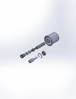 CPM Threaded/EPDM Rebuild Kit:  Consists of 1 Flex Joint, Rotor, Stator, Mechanical Seal, Bearing, Retaining Ring and Motor Coupling