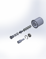CPM Threaded/EPDM Rebuild Kit:  Consists of 1 Flex Joint, Rotor, Stator,  Abrasive Resistant Mechanical Seal, Bearing, Retaining Ring and Motor Coupling.