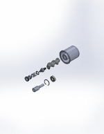 CPM Threaded/Viton Rebuild Kit:  Consists of 1 Flex Joint, Rotor, Stator,  Abrasive Resistant Mechanical Seal, Bearing, Retaining Ring and Motor Coupling