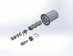 CPM Pinned/EPDM Rebuild Kit:  Consists of 1 Flex Joint, Rotor, Stator,  Abrasive Resistant Mechanical Seal, Bearing, Retaining Ring, Pins  and Motor Coupling.