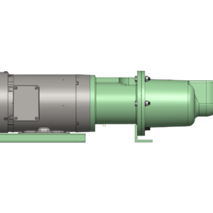 Vertical Cast Iron Hsg, Stainless Steel Internals, Buna Elastomers, Mechanical Seal, Pinned Flex Joint and Connections with Single or 3 Phase Motor of your choice