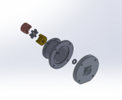 Hydraulic Kit (No Motor) Includes: M056352A, CL2-35A, CL2-62, L-090-1”, L-090-5/8”, L-090 Spider