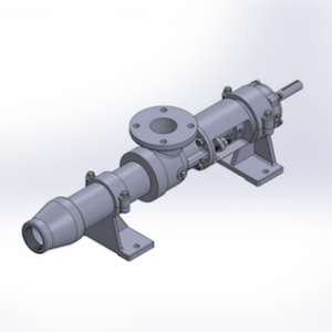 Cast Iron Hsg, Carbon Steel Internals, Chrome-Plated Alloy Steel Rotor, High Nitrile Elastomers, Packed Seal with Pinned Connections