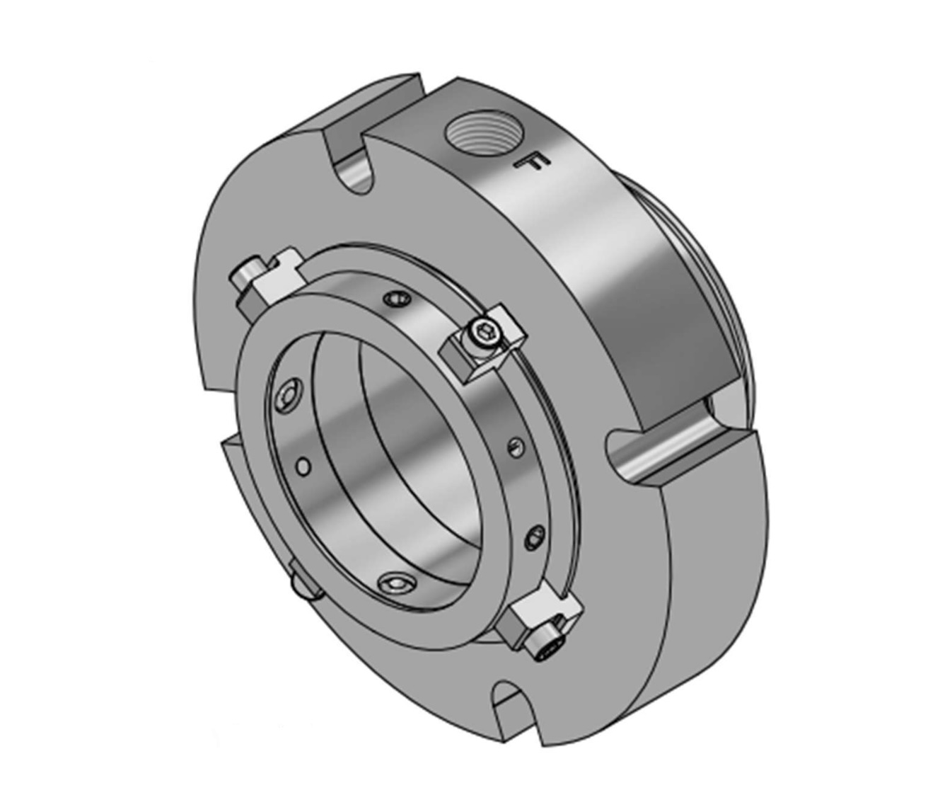 3 3/4″ H Frame Single Rotary Cartridge Seal Sil/Sil-Viton